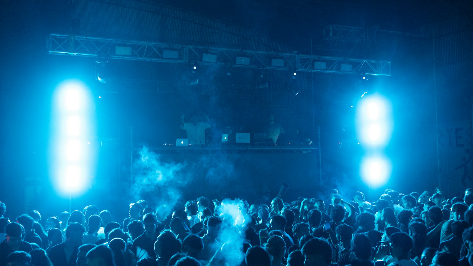 Live music show stage lighting